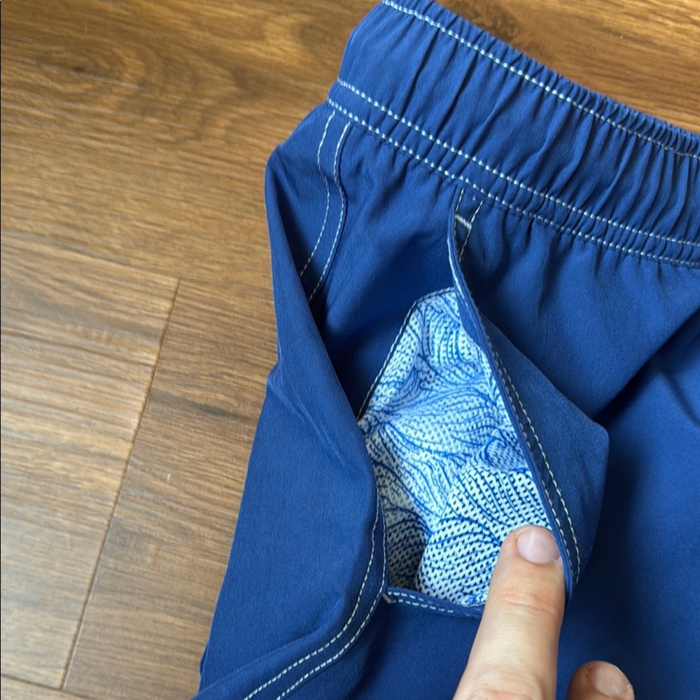 NWOT Peter Millar Royal Blue Swim Trunks - XL - Picture 3 of 9